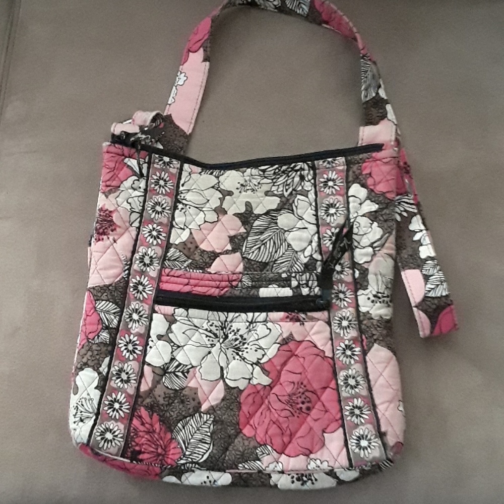 Vera Bradley crossbody purse and make up bag